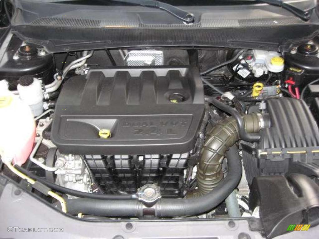 2008 Sebring LX Sedan - Brilliant Black Crystal Pearl / Dark Slate Gray/Light Slate Gray photo #3