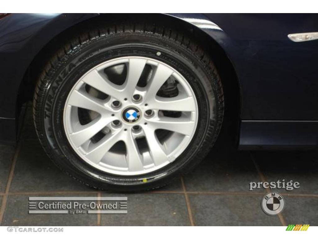 2007 3 Series 328xi Sedan - Monaco Blue Metallic / Beige photo #7