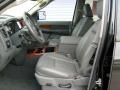 2007 Brilliant Black Crystal Pearl Dodge Ram 1500 Laramie Quad Cab 4x4  photo #9