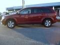 2009 Inferno Red Crystal Pearl Dodge Journey SXT  photo #3