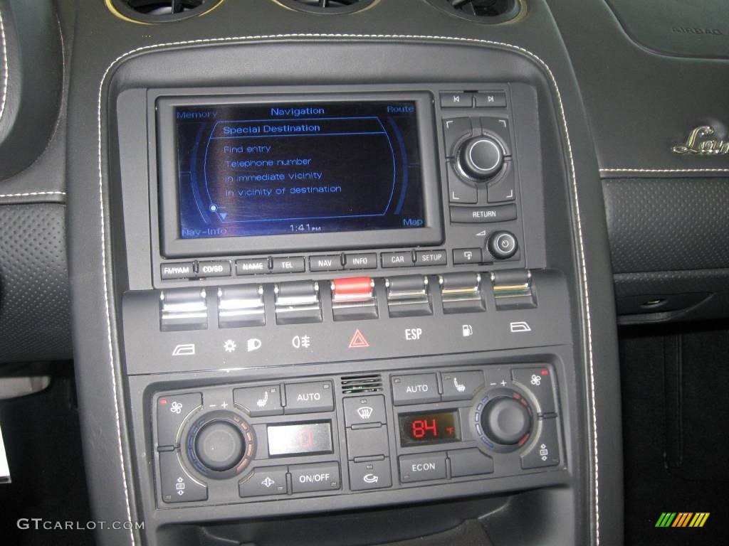 2008 Lamborghini Gallardo Spyder Controls Photo #21112482