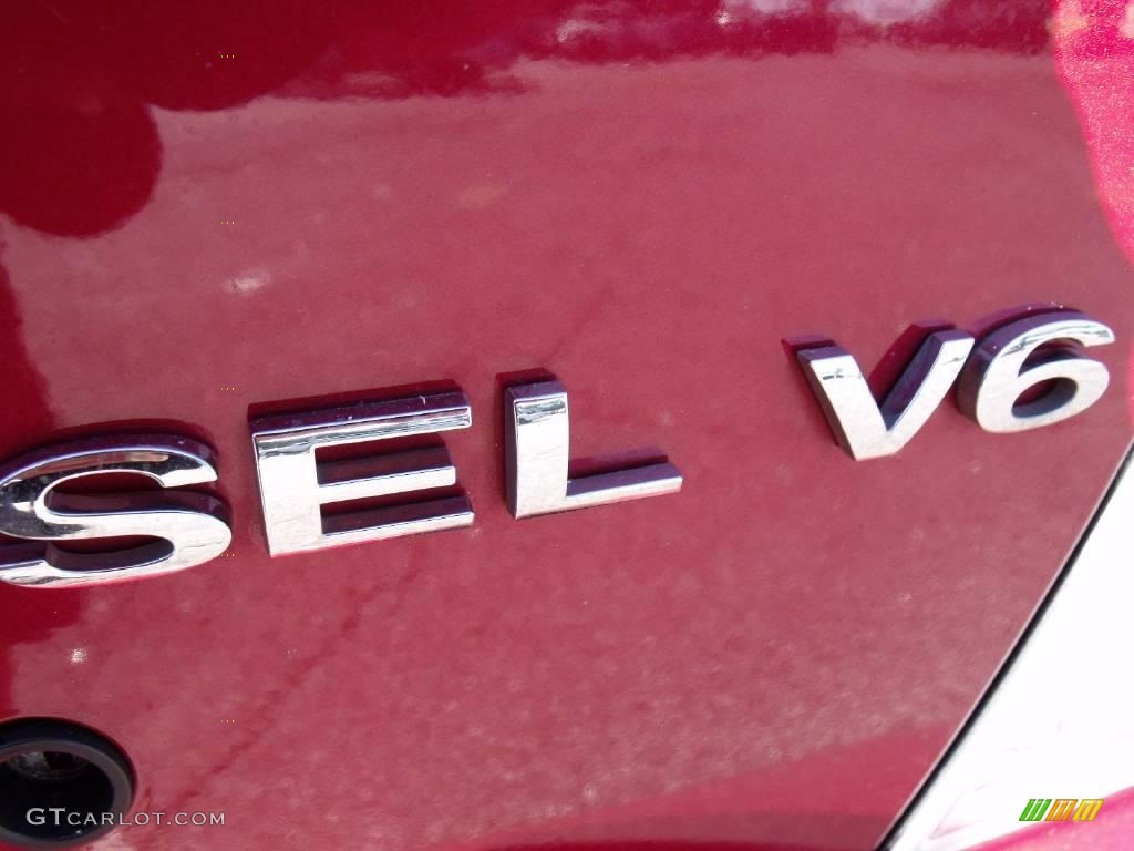 2008 Fusion SEL V6 - Redfire Metallic / Medium Light Stone photo #14