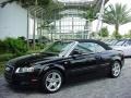 2008 Brilliant Black Audi A4 2.0T Cabriolet  photo #2