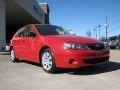 2008 Lightning Red Subaru Impreza 2.5i Wagon  photo #1