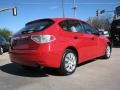 2008 Lightning Red Subaru Impreza 2.5i Wagon  photo #7