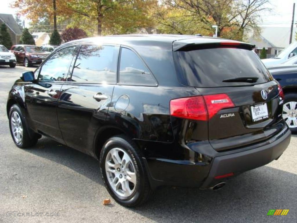 2007 MDX  - Formal Black Pearl / Taupe photo #4