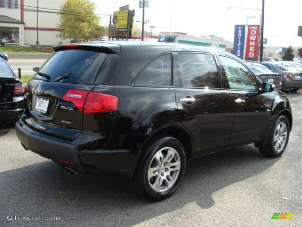 2007 MDX  - Formal Black Pearl / Taupe photo #6