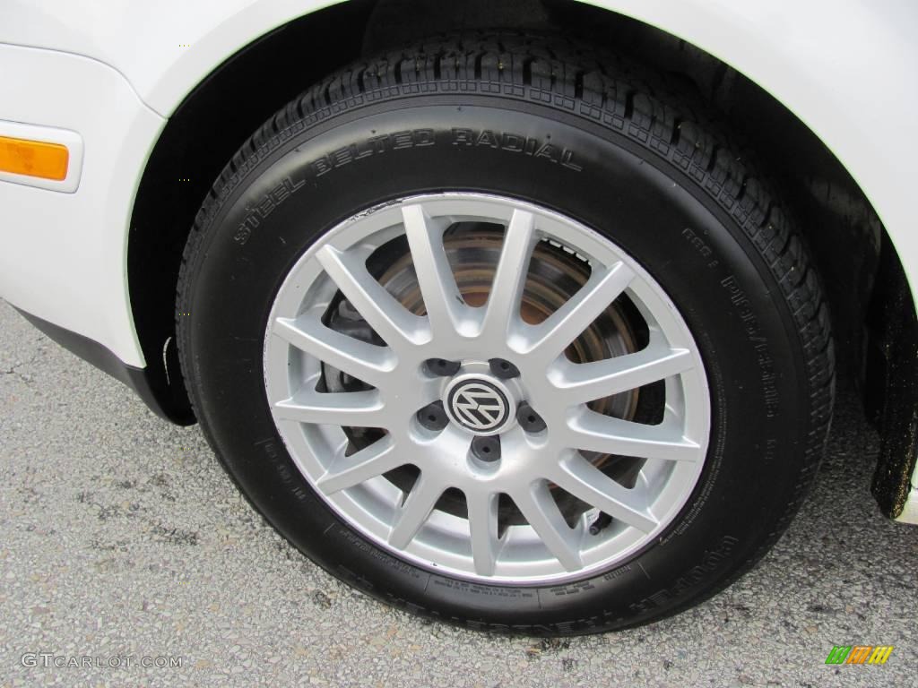 2004 Golf GLS 4 Door - Candy White / Black photo #3