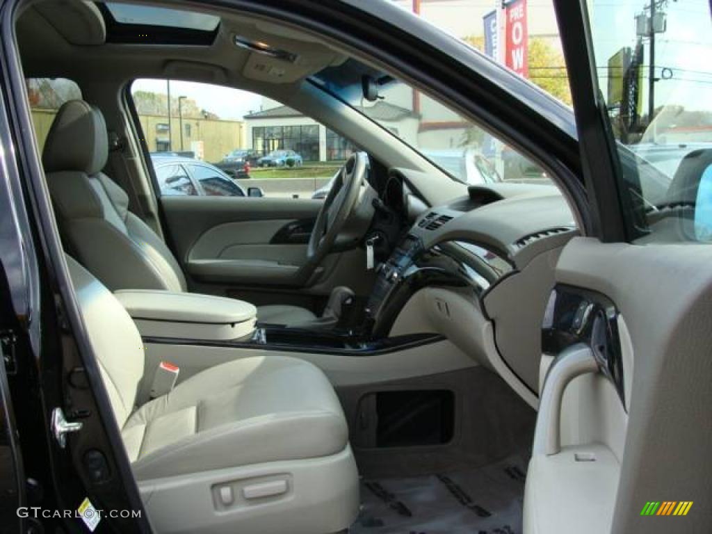 2007 MDX  - Formal Black Pearl / Taupe photo #20