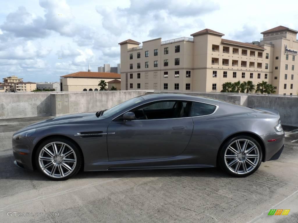 2009 DBS Coupe - Casino Royale (Gray) / Obsidian Black photo #3