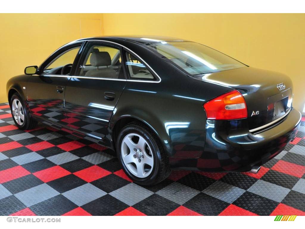 2003 A6 3.0 quattro Sedan - Irish Green Pearl Effect / Beige photo #4