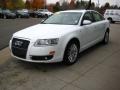 Ibis White - A6 3.2 quattro Sedan Photo No. 3