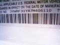 Reflex Silver - New Beetle 2.5 Convertible Photo No. 10