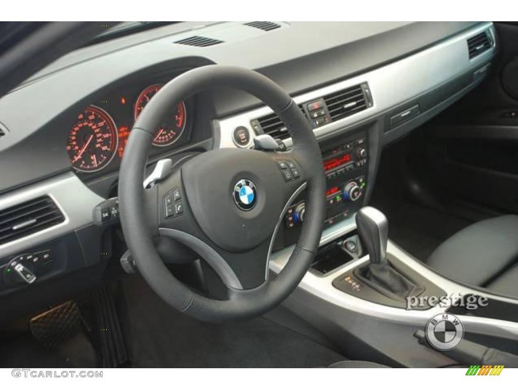 2009 3 Series 328xi Sport Wagon - Black Sapphire Metallic / Black photo #7