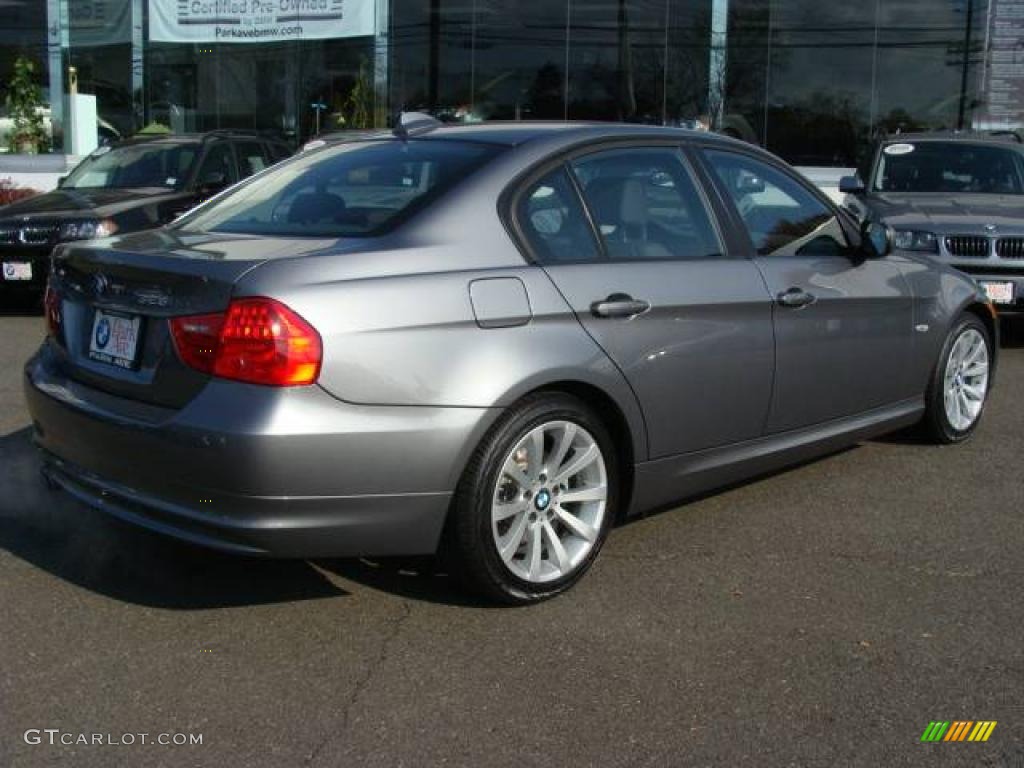 2009 3 Series 328i Sedan - Space Grey Metallic / Black photo #8