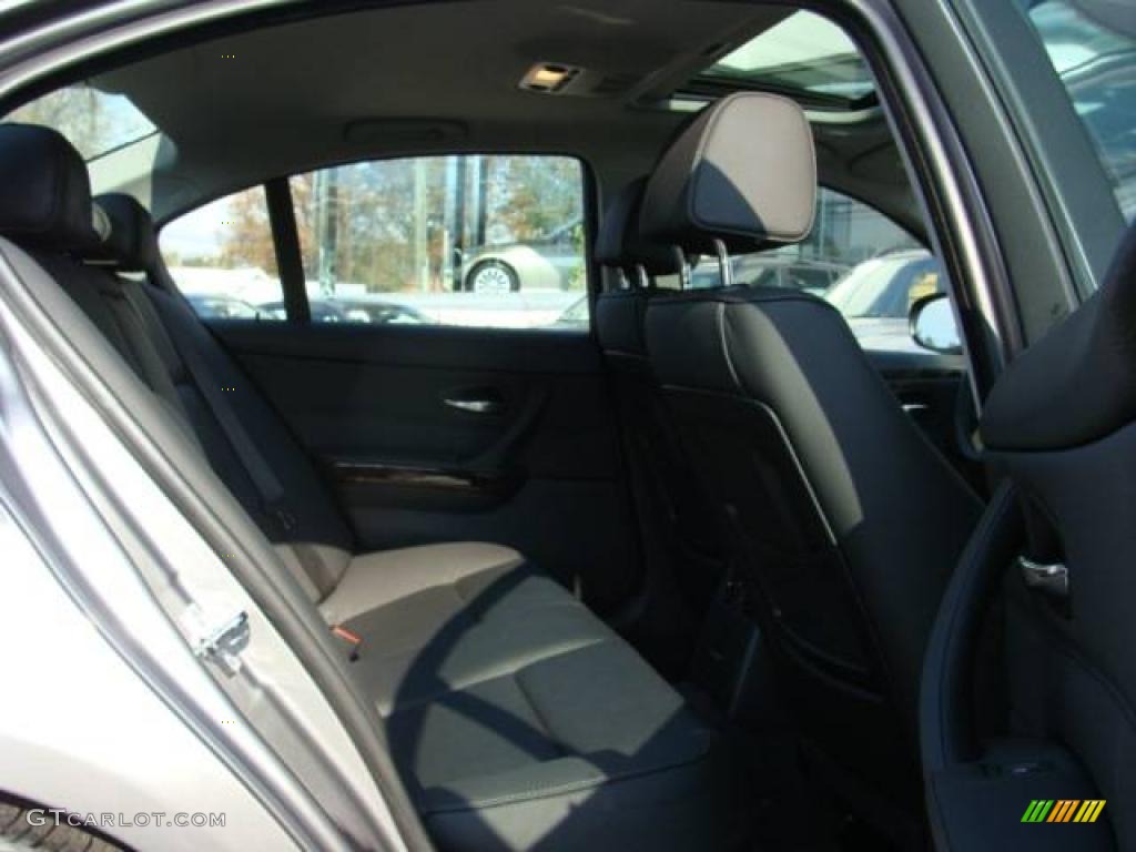 2009 3 Series 328i Sedan - Space Grey Metallic / Black photo #20