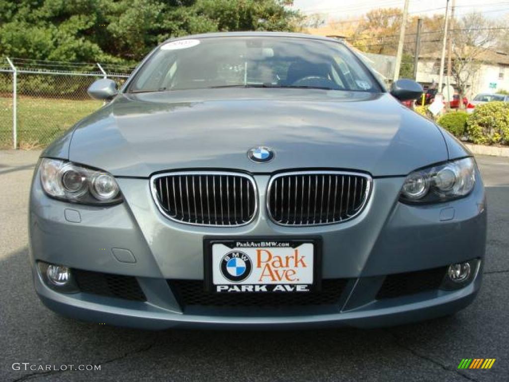2007 3 Series 328xi Coupe - Space Gray Metallic / Black photo #3
