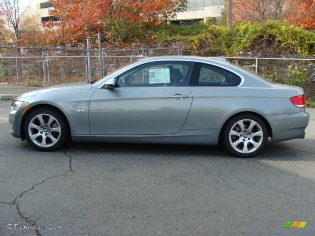 2007 3 Series 328xi Coupe - Space Gray Metallic / Black photo #5