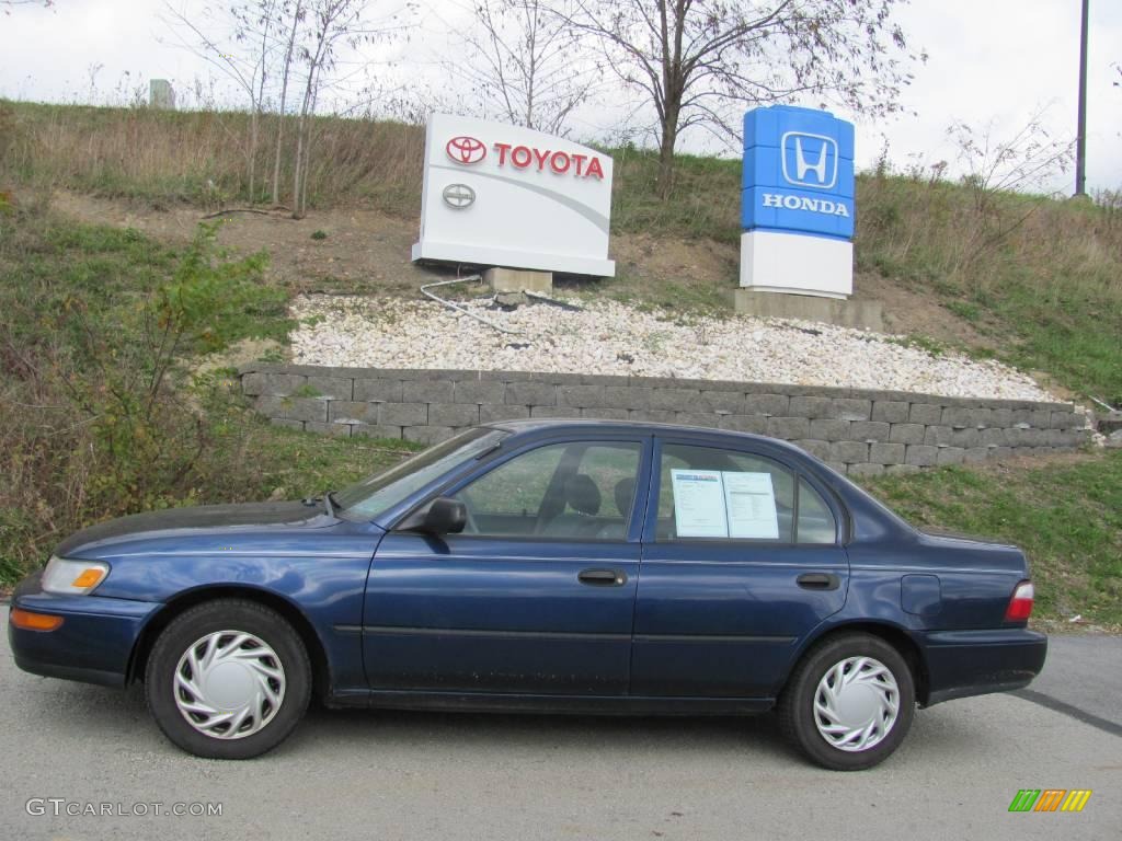 1996 Corolla 1.6 - Brilliant Blue Pearl / Gray photo #2