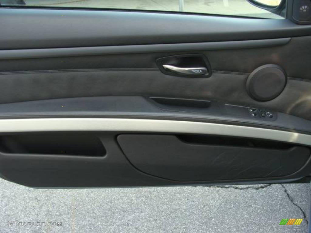 2007 3 Series 328xi Coupe - Space Gray Metallic / Black photo #9