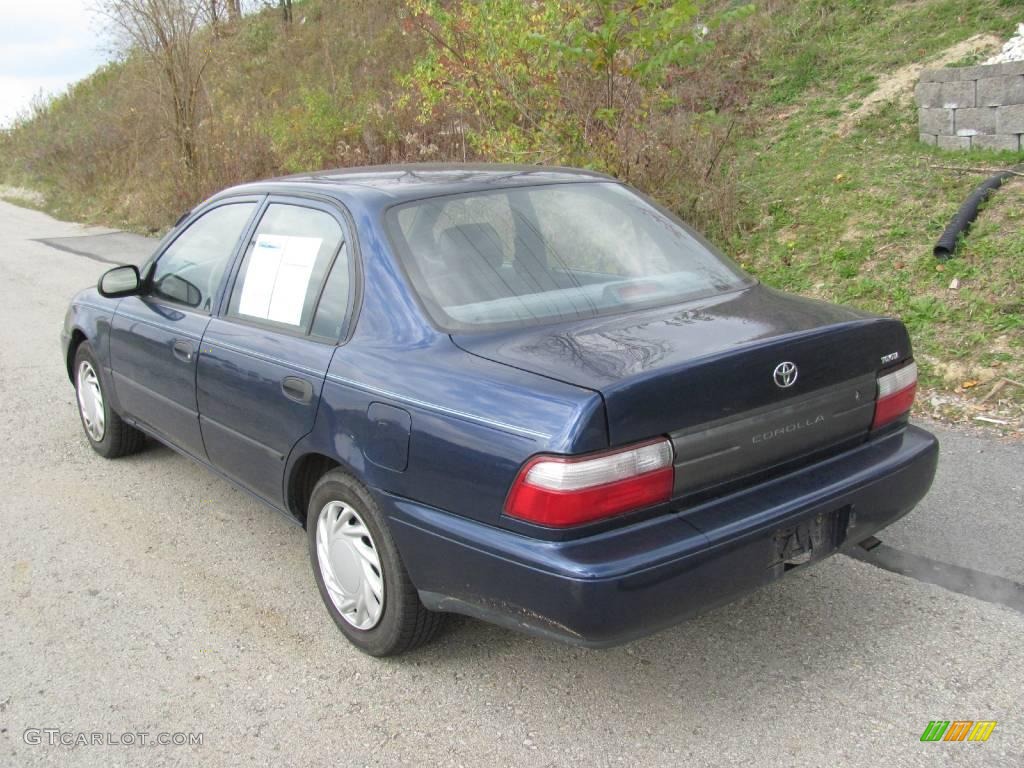 1996 Corolla 1.6 - Brilliant Blue Pearl / Gray photo #4