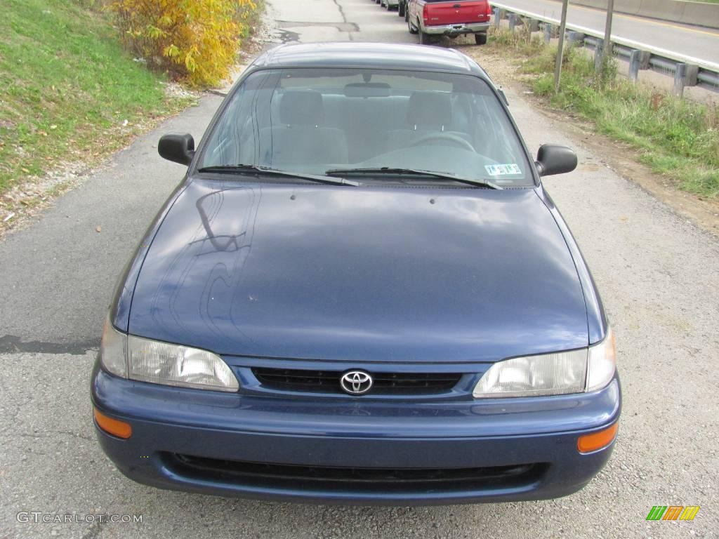 1996 Corolla 1.6 - Brilliant Blue Pearl / Gray photo #8