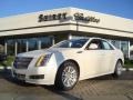 2010 White Diamond Tricoat Cadillac CTS 4 3.0 AWD Sedan  photo #1