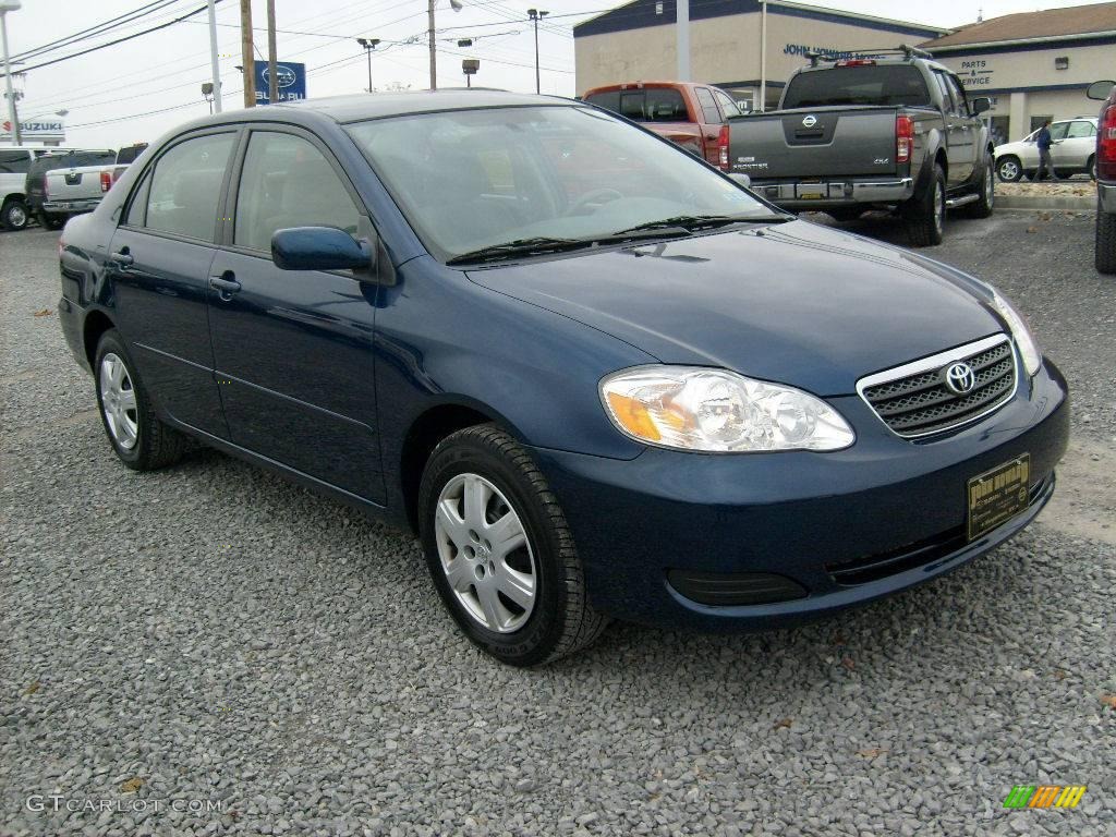 2006 Corolla LE - Indigo Ink Pearl / Stone photo #1