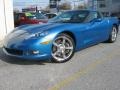 2008 Jetstream Blue Metallic Chevrolet Corvette Coupe  photo #1