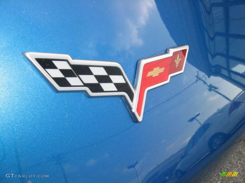 2008 Corvette Coupe - Jetstream Blue Metallic / Titanium photo #40