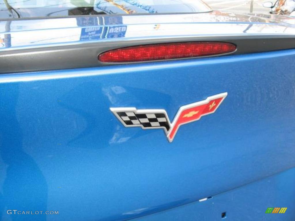 2008 Corvette Coupe - Jetstream Blue Metallic / Titanium photo #44