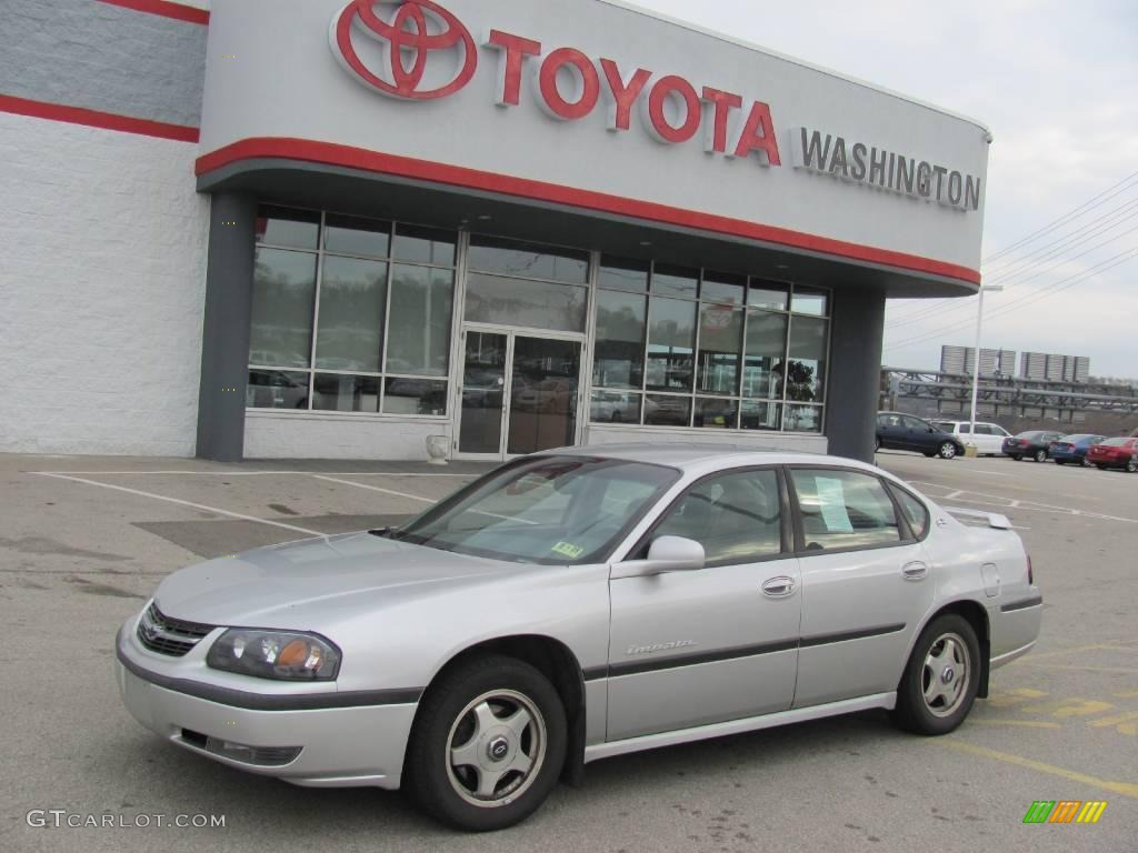 2001 Impala LS - Galaxy Silver Metallic / Medium Gray photo #1