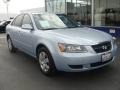 2007 Silver Blue Hyundai Sonata GLS  photo #4