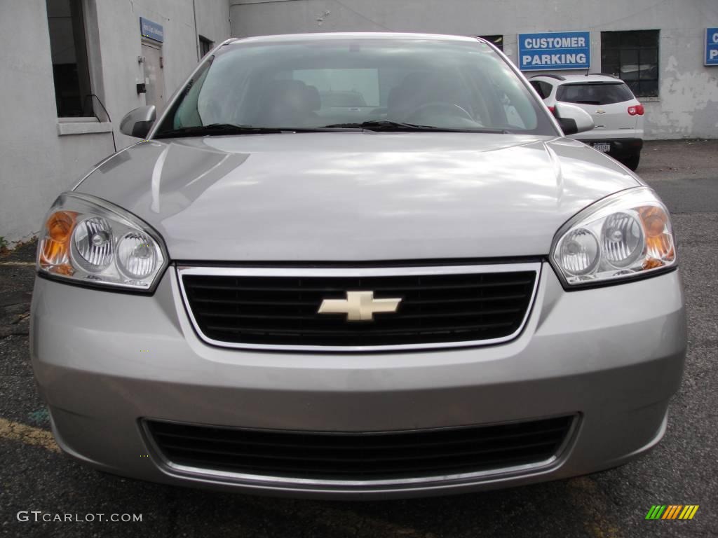 2006 Malibu LT V6 Sedan - Silverstone Metallic / Ebony Black photo #2