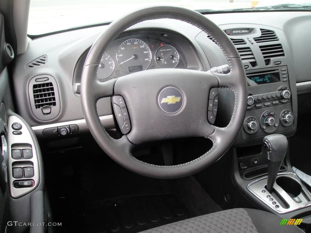 2006 Malibu LT V6 Sedan - Silverstone Metallic / Ebony Black photo #11