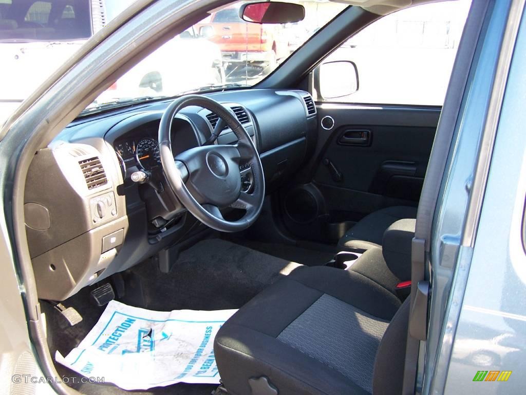 2007 Colorado LT Extended Cab - Blue Granite Metallic / Very Dark Pewter photo #7