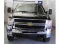 2009 Black Chevrolet Silverado 2500HD LTZ Crew Cab 4x4  photo #2