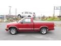 Dark Cherry Red Metallic 2002 Chevrolet S10 LS Regular Cab