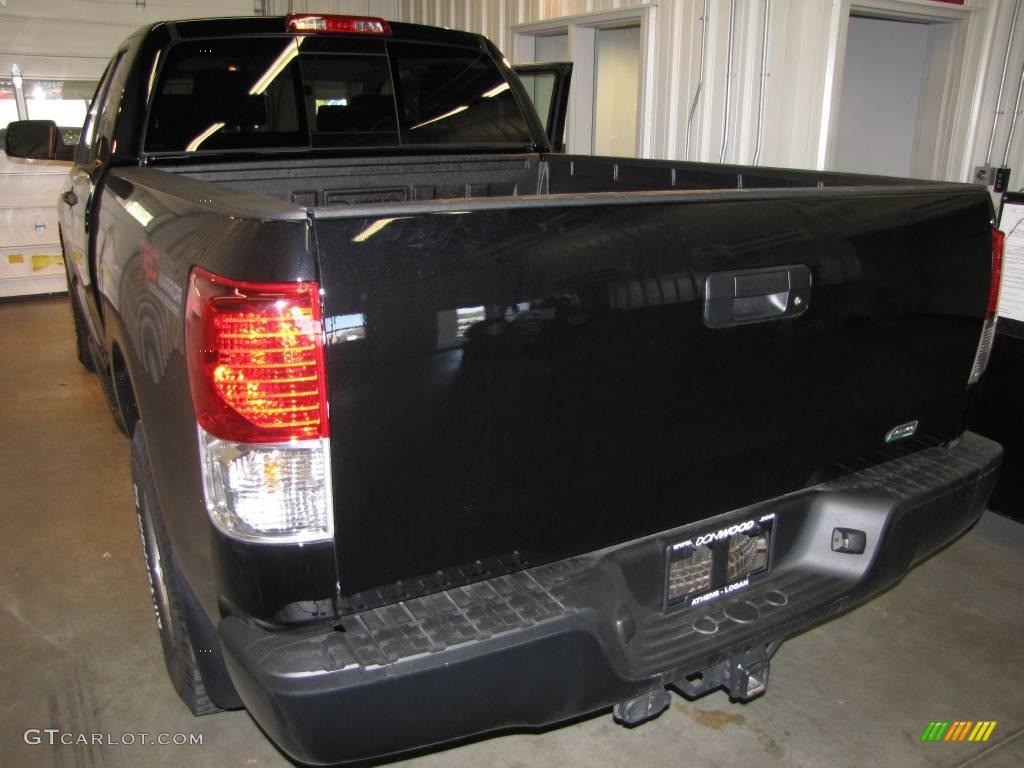 2010 Tundra TRD Rock Warrior Double Cab 4x4 - Black / Black photo #4