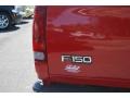 2002 Bright Red Ford F150 XLT SuperCab 4x4  photo #11