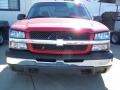 2003 Victory Red Chevrolet Silverado 1500 LS Regular Cab  photo #2