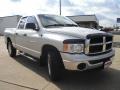 2004 Bright Silver Metallic Dodge Ram 1500 SLT Quad Cab 4x4  photo #7