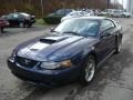 2002 True Blue Metallic Ford Mustang GT Coupe  photo #5