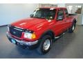 2002 Bright Red Ford Ranger XLT FX4 SuperCab 4x4  photo #6