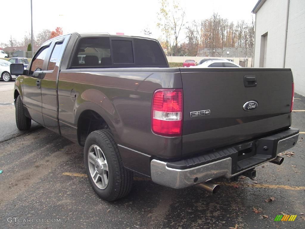 2006 F150 XLT SuperCab - Dark Stone Metallic / Medium/Dark Flint photo #3