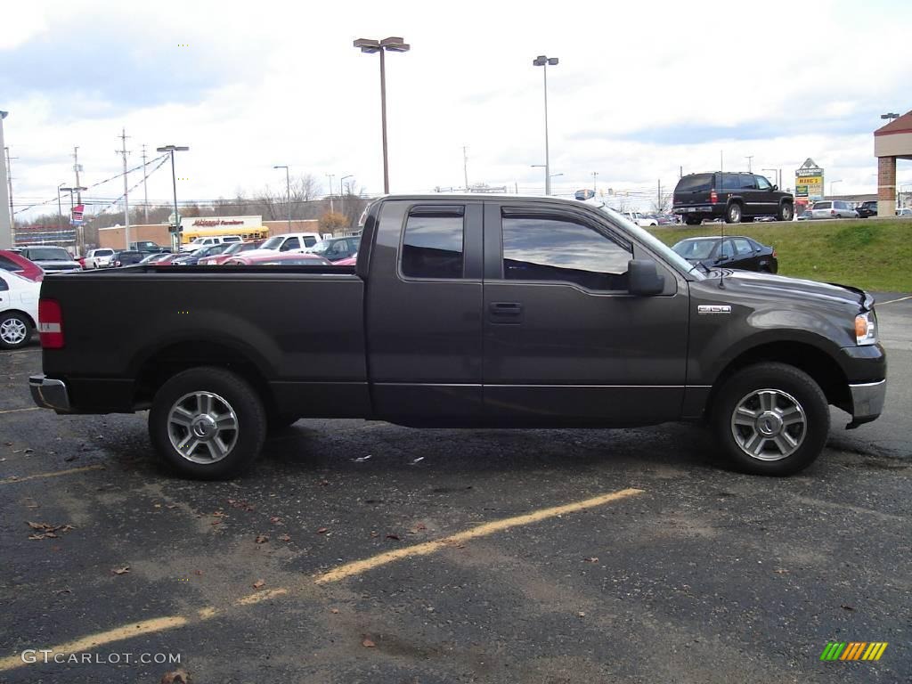 2006 F150 XLT SuperCab - Dark Stone Metallic / Medium/Dark Flint photo #6