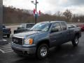 2008 Stealth Gray Metallic GMC Sierra 1500 Extended Cab 4x4  photo #14