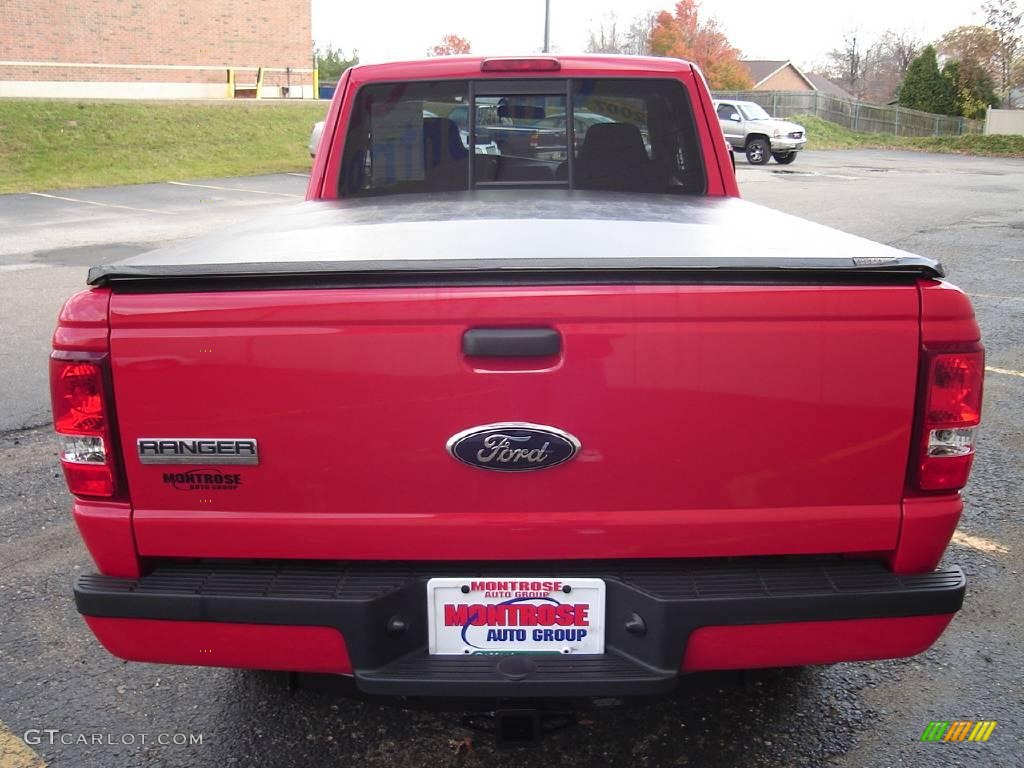 2007 Ranger Sport SuperCab - Torch Red / Medium Dark Flint photo #4
