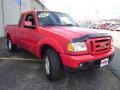 2007 Torch Red Ford Ranger Sport SuperCab  photo #7