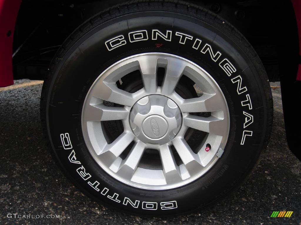 2007 Ranger Sport SuperCab - Torch Red / Medium Dark Flint photo #11